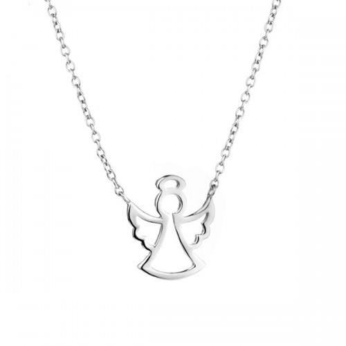 925 Sterling Silver angel necklace