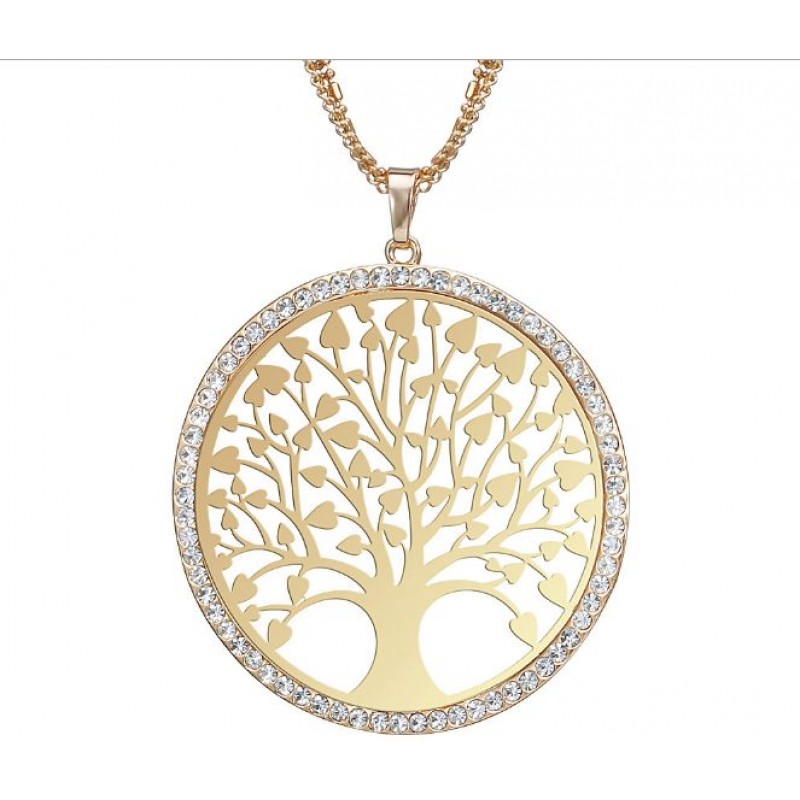 925 Sterling Silver tree of love pendant 