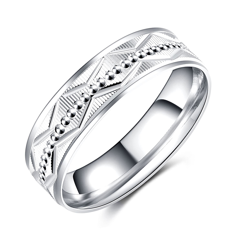 925 Sterling Silver Plain Band Ring 