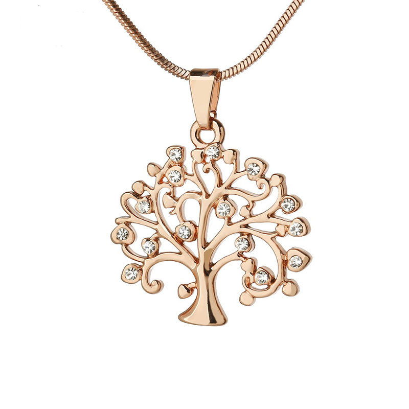 Finefey 925 Sterling Silver Family Tree Cubic Pend...