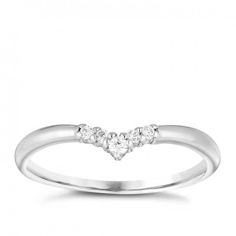 FINEFEY Sterling Silver Cubic Zirconia  Crown Ring