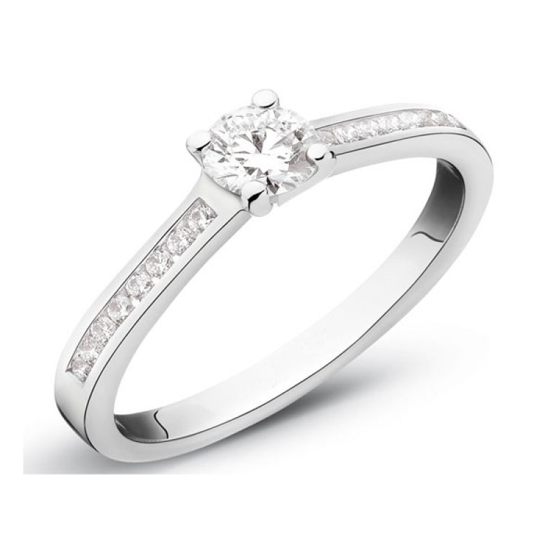 FINEFEY Sterling Silver  Cubic CZ Ring for Women