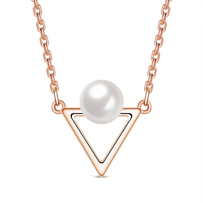 FINEFEY Necklaces for Women Pearl 6mm Button Fresh...