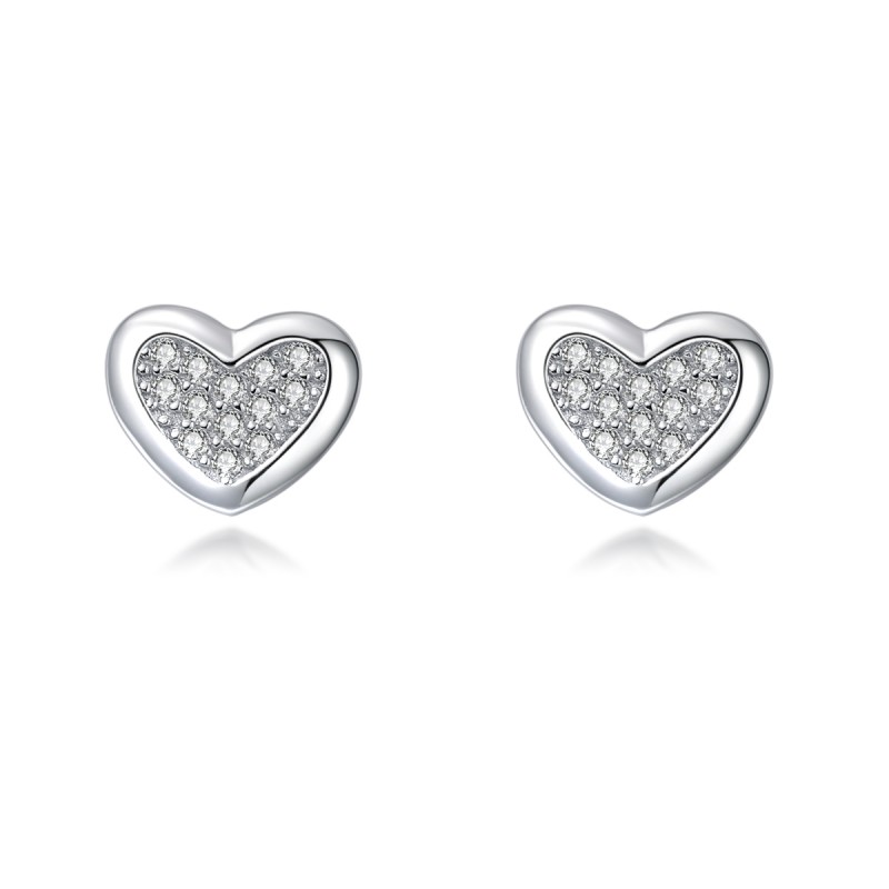 FINEFEY Sterling Silver with whilte Zirconia Cute ...